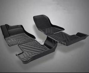 Accesorios Interiores Juego Completo TPE Lujo Original Personalizado Negro Impermeable Alfombrilla de Coche Personalizada para Hliux Vigo - Product Image 2