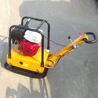 Compacteur à plaque vibrant électrique et thermique à moteur, direct usine, avec amortisseur en caoutchouc, haute efficacité