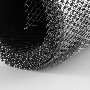 Malla metálica expandida estirada con forma de diamante de aluminio de acero inoxidable de fábrica - Product Image 6