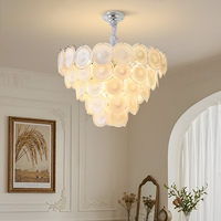Lustre en verre de Murano de luxe postmoderne, style vintage français, artistique et coloré, suspension pour salon et salle à manger