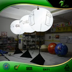 活动/派对/装饰发光二极管气球充气三脚架气球支架发光二极管照明充气广告气球