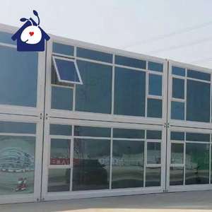 Contenedor de envío de paquete plano de 20 pies, casa prefabricada de contenedores de acero con dos dormitorios para el hogar, Villa, centro comercial o uso escolar - Product Image 5