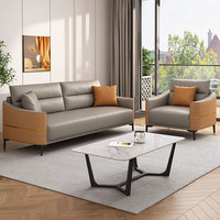 Muebles de Oficina Comerciales Liyu, Sofás de Recepción, Muebles de Oficina de Cuero, Sofá de Oficina