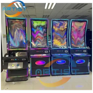 Fusion 4 Vertical Curved Touch Screen Vertical Ultimate Fire Link Video Games Machines For Sale