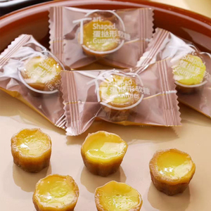 <span class=keywords><strong>Caramelle</strong></span> Gommose Croccanti Ripiene <span class=keywords><strong>al</strong></span> Gusto di Uovo Multicolore a Forma di Tartelletta all'Ingrosso in Sacchetto - Product Image 2