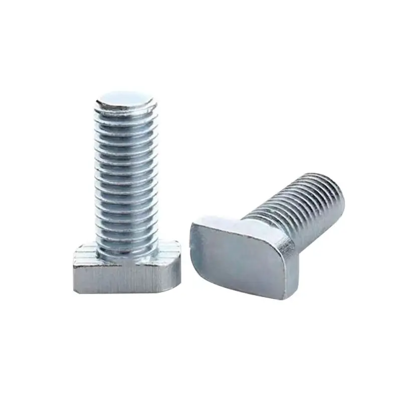 Fastener mái nền tảng t-bu lông thép carbon rắn đồng thau và A276 t-khe cắm Bu Lông & thép carbon Kẹp Khe cắm búa đầu bu lông