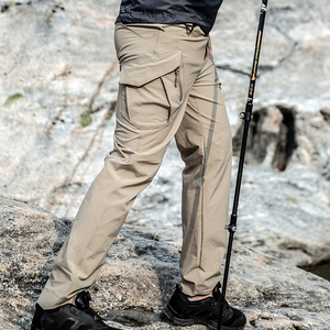 <span class=keywords><strong>Pantalon</strong></span> tactique pour <span class=keywords><strong>homme</strong></span> avec tissu <span class=keywords><strong>extensible</strong></span> Ripstop et multi-poches pour la randonnée en plein air et le <span class=keywords><strong>travail</strong></span> décontracté - Product Image 3