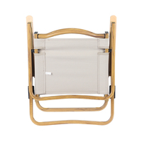 Chaise de camping pliable compacte et portable pour enfants, en aluminium moderne, ultralégère, style Kermit, pour l'extérieur, vente en gros
