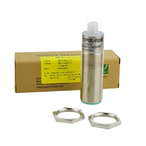 Sensor de Proximidad Ultrasónico bibo PEPPERL+FUCHS 3RG6012-3AD00-PF, Interruptor M18, 30-250VAC, Salida NPN, Rango de 20-300mm - Product Image 1
