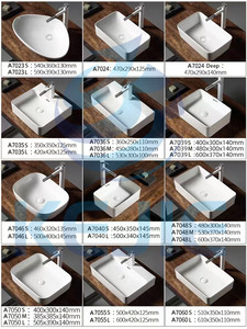 Moule en Silicone pour Évier Ovale en Béton, Vasque de Style Nordique, Moule de <span class=keywords><strong>Piscine</strong></span> en Ciment pour Évier de Salle de Bain et de Cuisine pour Décoration d'Intérieur - Product Image 4