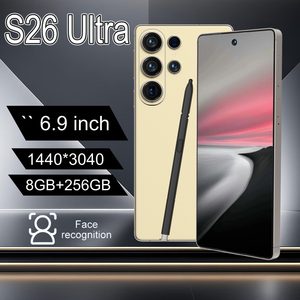 High Spec S26 Ultra 8+256GB Android 15 108MP <span class=keywords><strong>แบ</strong></span><span class=keywords><strong>ต</strong></span><span class=keywords><strong>เต</strong></span>อรี่ 8000mAh 5G ทั่วโลก - Product Image 1
