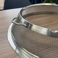 Écran de protection contre les étincelles de feu de 19 pouces, en acier inoxydable durable, portable, pour foyer à bois, accessoires pour foyer