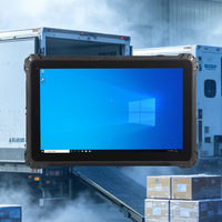 Tableta PC Biométrica Industrial Resistente con Certificación IP67, Pantalla de 10.1 Pulgadas, Windows/Linux, Cristal Gorilla, Resistente al Agua, Reconocimiento de Palma, Precio de Fábrica