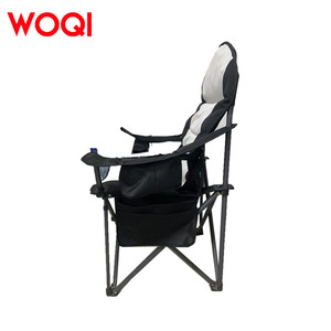 เก้าอี้พับ Woqi โครงอะลูมิเนียม ผ้า Oxford สีขาว สไตล์มินิมอล สำหรับสวน ขนาด 50x50x80 ซม. รับน้ำหนักได้มาก ใช้งานกลางแจ้ง - Product Image 5