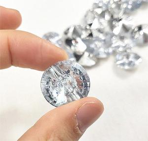 Acrylic rõ ràng tinh thể kim cương nút đệm mềm Bìa giường nút DIY nút - Product Image 3