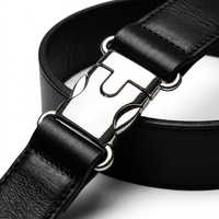 Boucle à dégagement rapide à double griffe en alliage de zinc poli sur mesure, très vendue, pour vêtements, ceintures et sacs