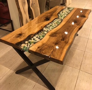 Custom Size Custom Made Factory Wholesale Dinning <strong>Table</strong> <strong>Top</strong> Epoxy <strong>Resin</strong> - Product Image 5