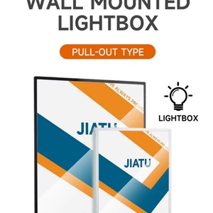 Factory Wholesale Crystal LED Advertising Light Boxes A1/A2/<b>A3</b>/A4 Ultra Slim Waterproof Eco-friendly Acrylic Panel Lighting <b>Box</b> - Product Image 5