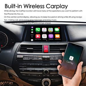 Radio para Auto con Android 13 y Voz AI, 128GB, Navegación GPS para Honda Accord 8 Crosstour 2008-2012, Reproductor Multimedia Estéreo con Video y CarPlay - Product Image 3