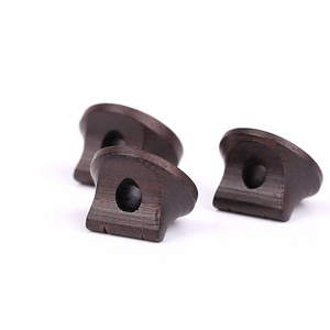 Puente de violín de ébano negro, piezas de instrumentos de cuerda duraderas sin recubrimiento - Product Image 2