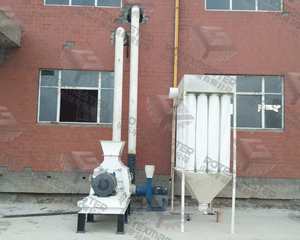 1-2 Tấn Mỗi Giờ Nhà Máy Sử Dụng Chất Lượng Tốt Nghiền Gỗ Máy Nghiền Búa Với Cyclone - Product Image 5