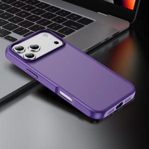 Étui de téléphone portable hybride TPU+<span class=keywords><strong>PC</strong></span> de type peau, fin, antichoc, protection contre les chutes, protection d'<span class=keywords><strong>écran</strong></span> et d'objectif pour iPhone 17 Pro Max - Product Image 4