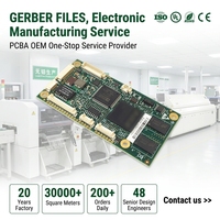 Fabrication et assemblage de cartes de circuits imprimés FR4, assemblage de circuits imprimés, fabrication et assemblage de fichiers Gerber, liste de composants