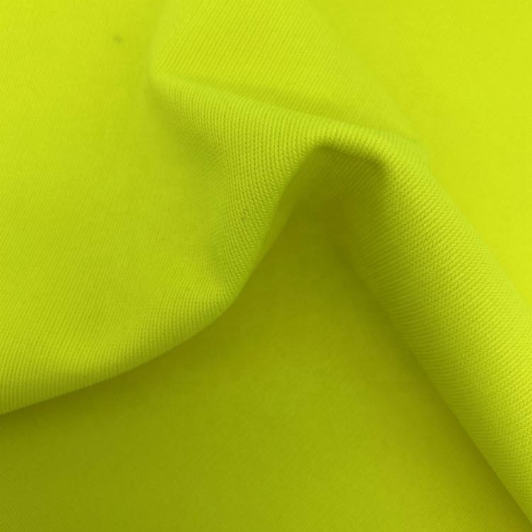 100% полиэстер HI-VIZ флуоресцентные светоотражающие ткани для строительный шлем безопасности светоотражающий жилет