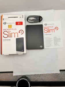 Disco Duro Externo Portátil Original Seagate Backup Slim de 1 TB, 2.5 Pulgadas, USB 3.0, USB 2.0, para Copia de Seguridad de Portátiles - Product Image 3