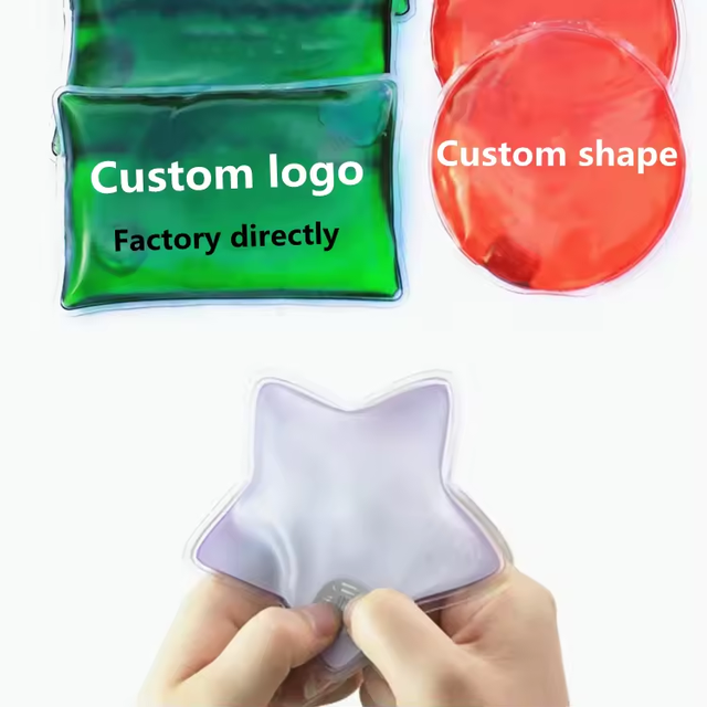Factory OEM Click Instant Heating Gel Pad Gift PVC Gel Hand Warmer Reusable Heat Pack Hand Warmer