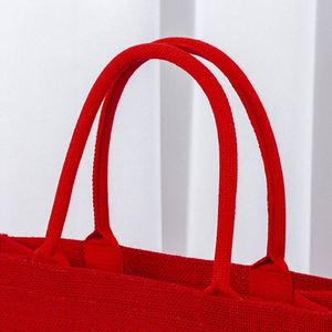 Bolsa de Yute Personalizada con Logotipo para Regalo Publicitario de Boda, Bolsa de Compras - Product Image 4