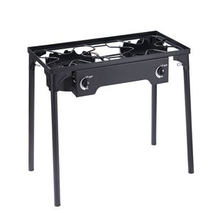 Barbecue à gaz portable pour le camping en plein air, puissant, avec un support à quatre pieds, machine de grande puissance pour les aventures en plein air - Product Image 6