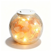 Lampe en sel rose de l'Himalaya de haute qualité avec variateur d'intensité, base en bois, pour décoration de spa à domicile, veilleuse, vente en gros