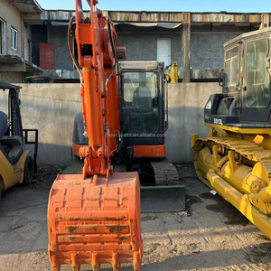 Excavadora Usada Hitachi ZX65 Mini Crawler, Pocas Horas de Uso, 6.5 Toneladas, Original de Japón, en Venta, Disponible en Stock - Product Image 6