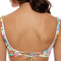 2024 Custom Print Luxe Merk Gerecycled Bandeau Badpak Zomer Trendy Strand Vrouwen Bikini Sets Badmode Sexy