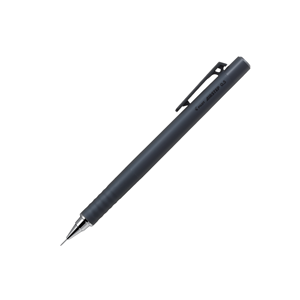 Crayon mécanique HAS-15 0,5 mm avec clip coulissant, cinq couleurs mates unies, poignée en caoutchouc moleté, corps léger en ABS, certifié ISO - Product Image 3