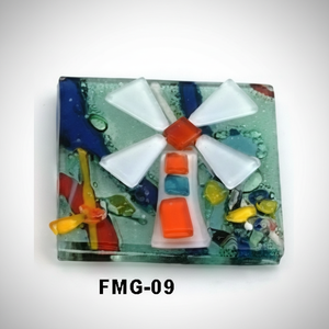 แม่เหล็กติดตู้เย็นตาปีศาจขนาด5x5ซม. ประเภทสินค้ามีเอกลักษณ์และมีสไตล์ - Product Image 1