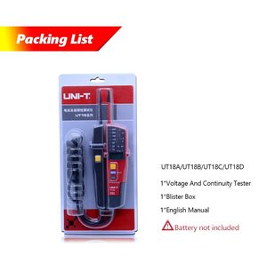 Detector de Voltaje y Continuidad de Bolsillo Tipo Pluma de Alta Precisión UNI-T UT18D para Pruebas Profesionales - Product Image 2