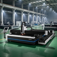 Machine de découpe laser fibre 2-en-1 pour tubes et tôles métalliques CNC, 1,5 kW, 3 kW, 6 kW, 3000 mm x 1500 mm