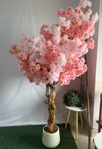 Albero di Sakura Natalizio in Vaso di Fibra di Vetro da 1,8 m <span class=keywords><strong>con</strong></span> <span class=keywords><strong>Fiori</strong></span> di Ciliegio in Fiore - Product Image 6