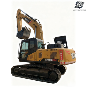 รถขุดมือสอง SANY SY215 รุ่นปี 2022 น้ำหนัก 21.5 ตัน เครื่องยนต์อีซูซุ ปั๊มไฮดรอลิกคาวาซากิ ความจุบุ้งกี๋ 1.0 เมตร สำหรับงานก่อสร้าง - Product Image 5