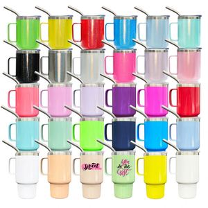Vasos de Acero Inoxidable de Doble Pared, Multicolores, Brillantes, con Purpurina, Arcoíris, para Sublimación, de 3 oz, Mini Vasos para Chupitos - Product Image 1