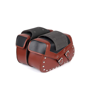 Bolsa lateral de cuero para motocicleta, alforjas, bolsa de herramientas de ajuste personalizado para regalos promocionales y de negocios - Product Image 3