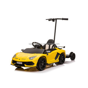 VIP BUDDY unisexe <span class=keywords><strong>12V</strong></span> sous licence Lamborghini <span class=keywords><strong>Aventador</strong></span> SVJ alimenté par batterie télécommande voiture à pédales nouveau bébé jouet - Product Image 6