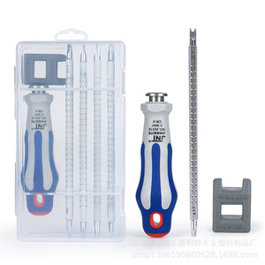 Retracting Cr-V Steel Dual Bits <b>Screwdriver</b> Set Multi-Head Precision Tool For Diy Repair - Product Image 5