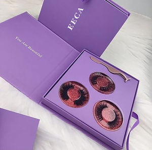 Boîte à cils carrée en acrylique transparent boîtes à cils vides emballage boîte en papier à cils vison tiroir coulissant - Product Image 5