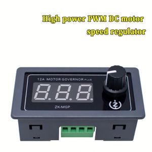 ZK-MGP Adjustable <b>Speed</b> PWM DC Motor <b>Controller</b> 5-30V 12A 360W 6V 12V 24V Slow Start Slow Stop Module Power Driver Modules - Product Image 6