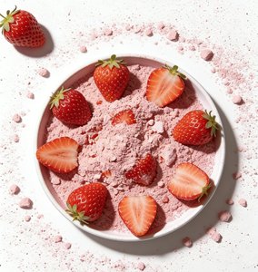 Polvo de Fresa 100% Puro, Natural y Orgánico |   Potenciador de Sabor Natural <span class=keywords><strong>para</strong></span> Café, Alimentos y Bebidas |   Sin Sabores Sintéticos - Product Image 2