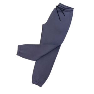 Pantalones de chándal holgados de pierna ancha personalizados, pantalones de Jogger holgados de gran tamaño para hombres, ropa de calle, pantalones de moda informales, 100% poliéster - Product Image 1