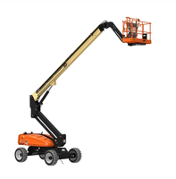 Nacelle élévatrice hydraulique EC600SJ robuste, capacité de charge 340 kg, hauteur de levage 60 m, dégagement au sol 450 mm, zéro émission, pour investissement en flotte